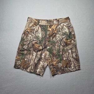 Realtree Camo Cargo Shorts - Mens Medium